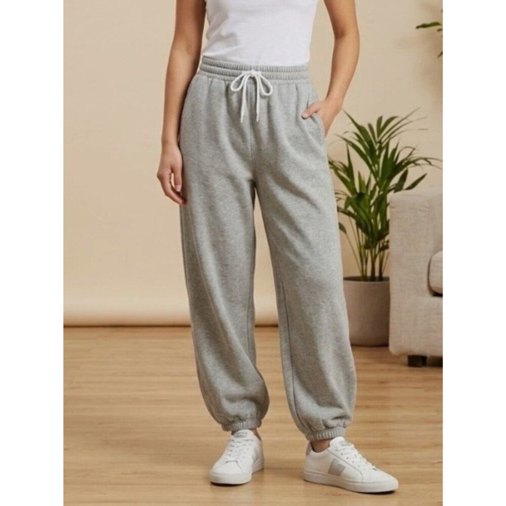 Free People FP Movement All Star Sweatpants Smocked Mid Rise Pull-on XL 290239